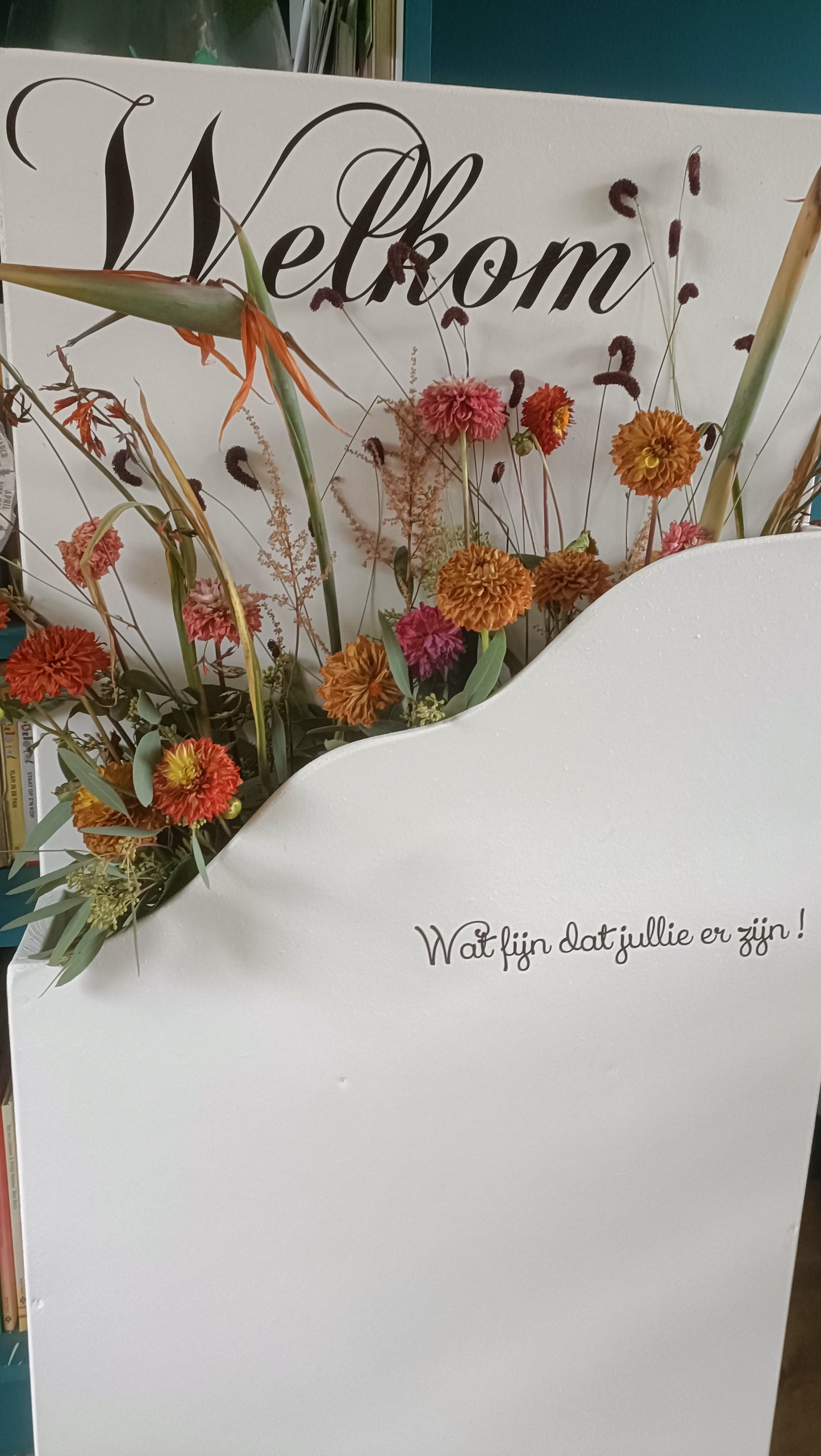 3D Welkomstbord asymmetrisch