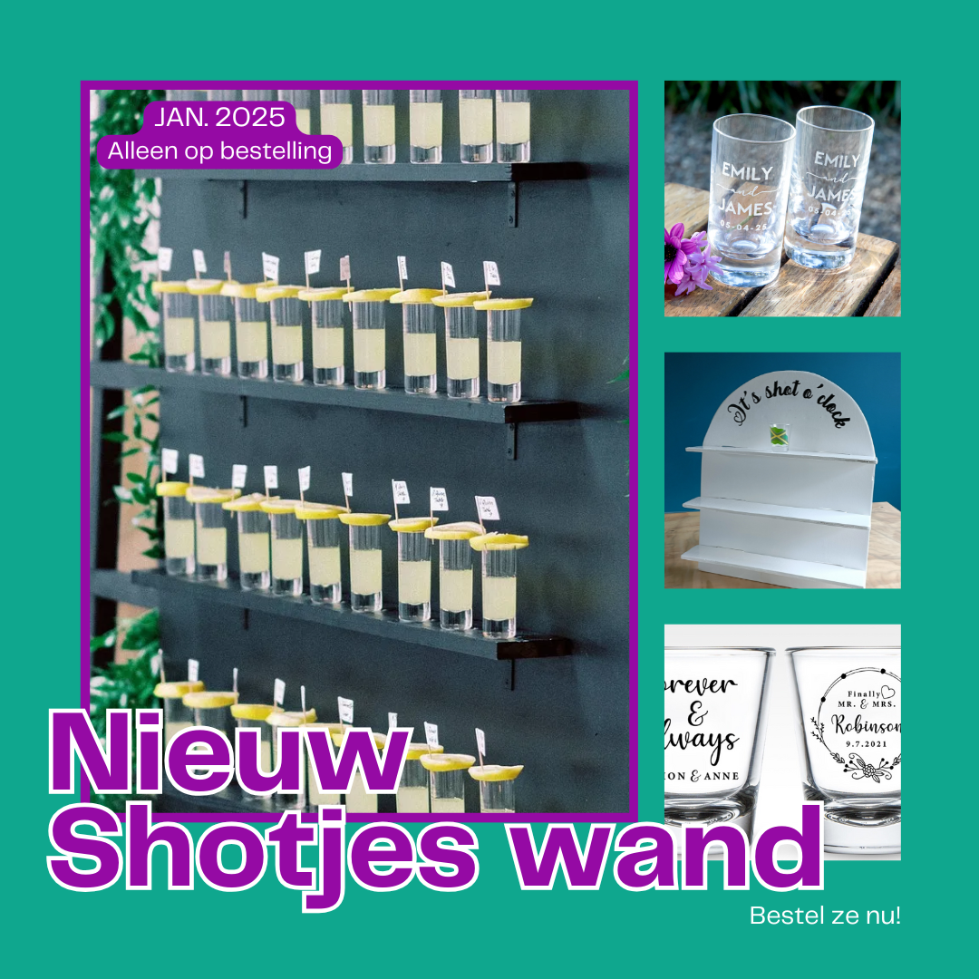 Shotjes wand